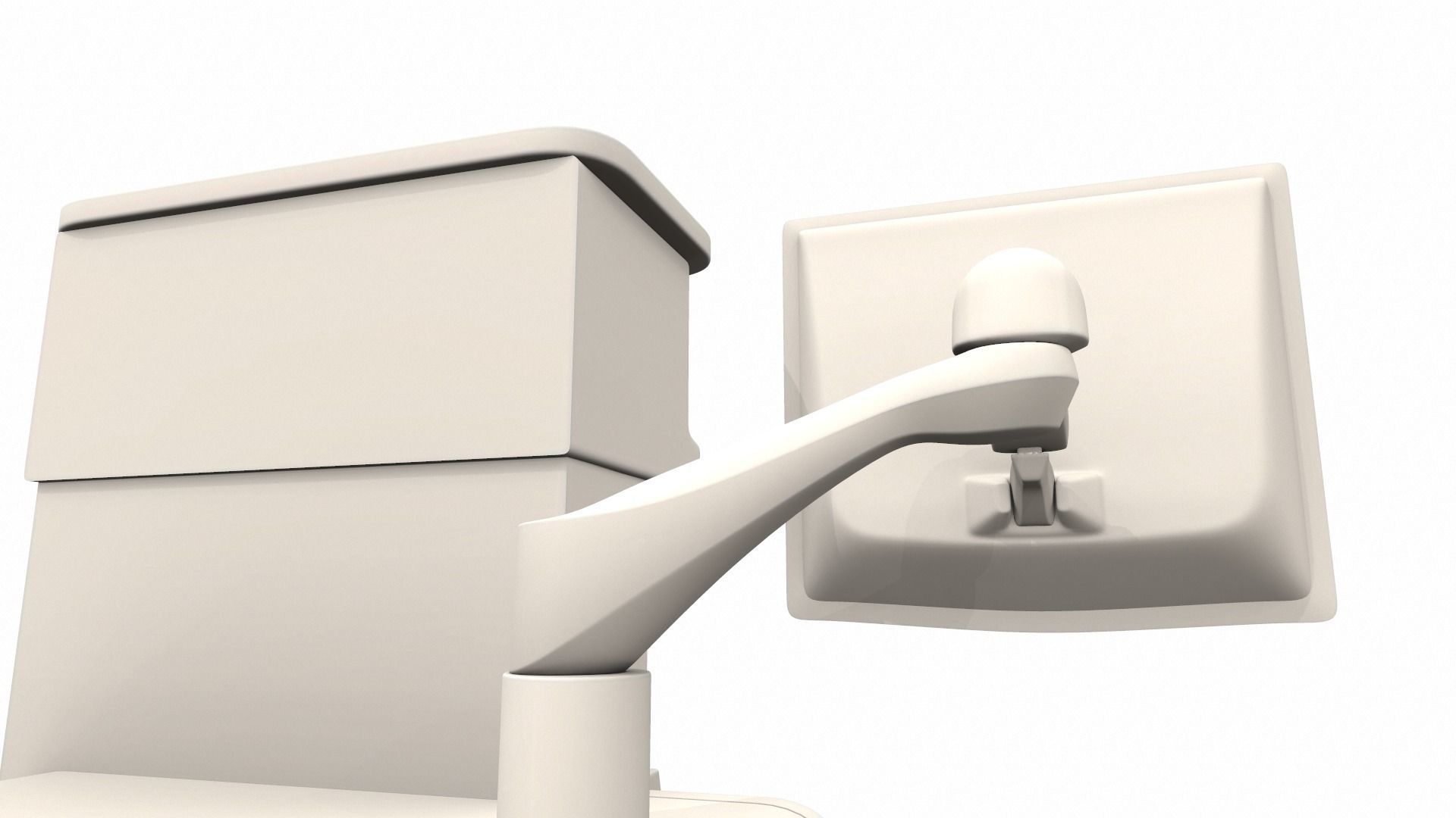 Medical anesthesia machine Sirius 3D model_14