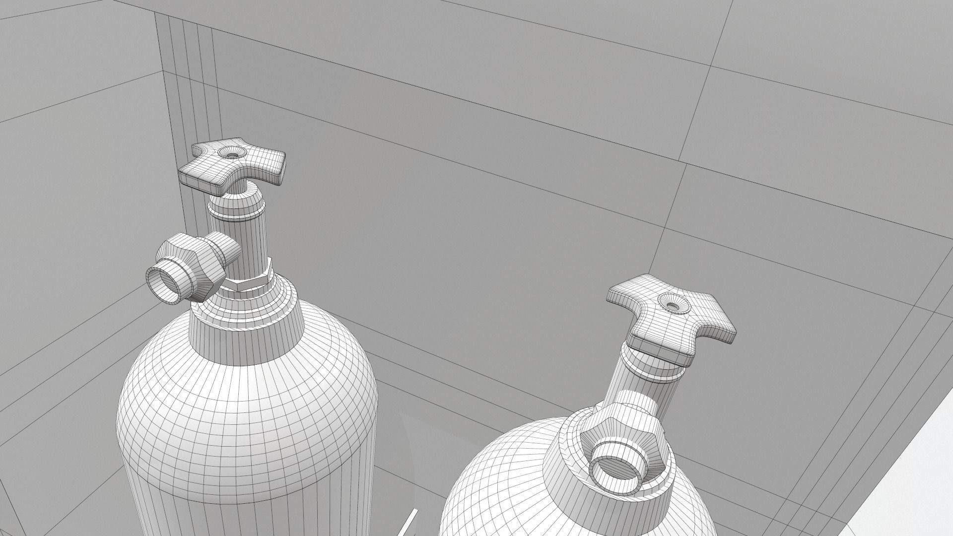 Medical anesthesia machine Sirius 3D model_34