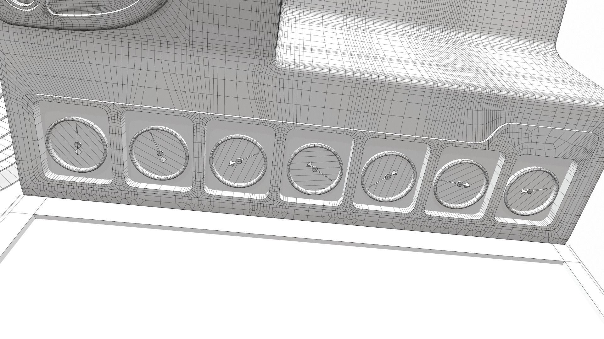 Medical anesthesia machine Sirius 3D model_36