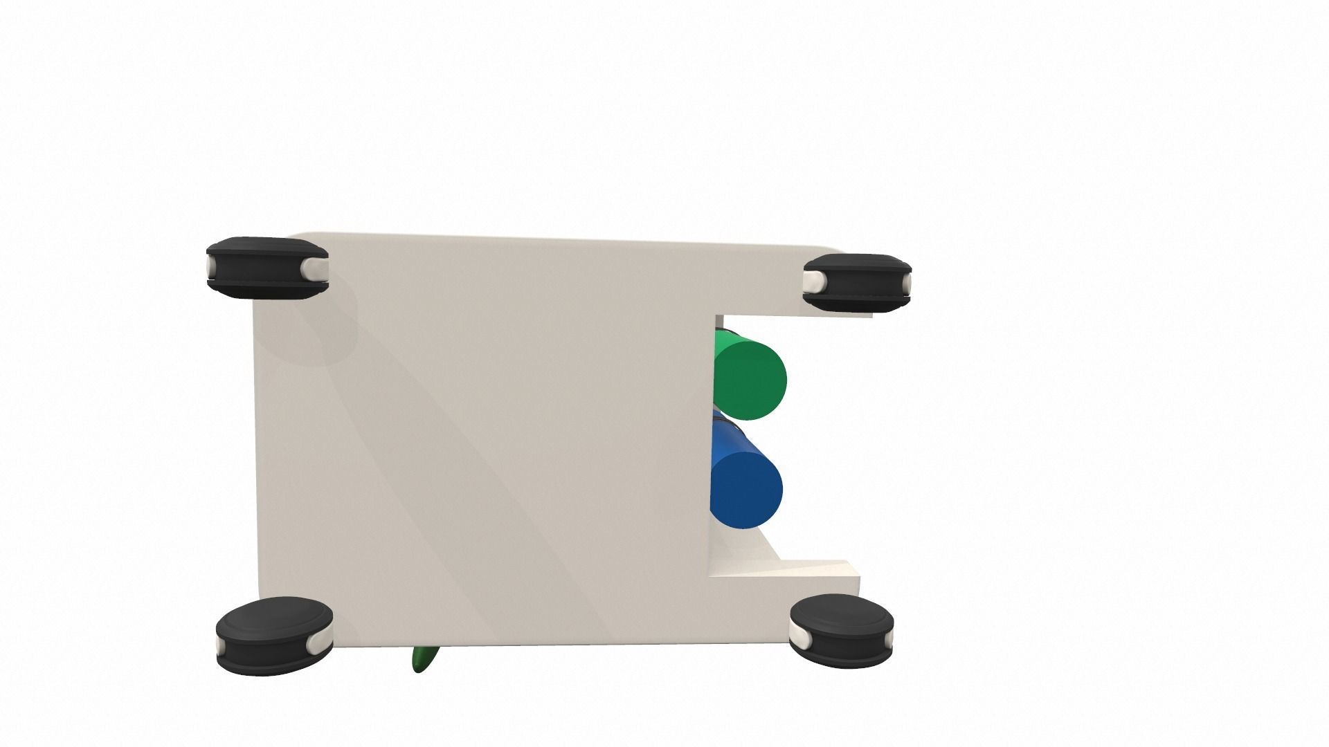 Medical anesthesia machine Sirius 3D model_5