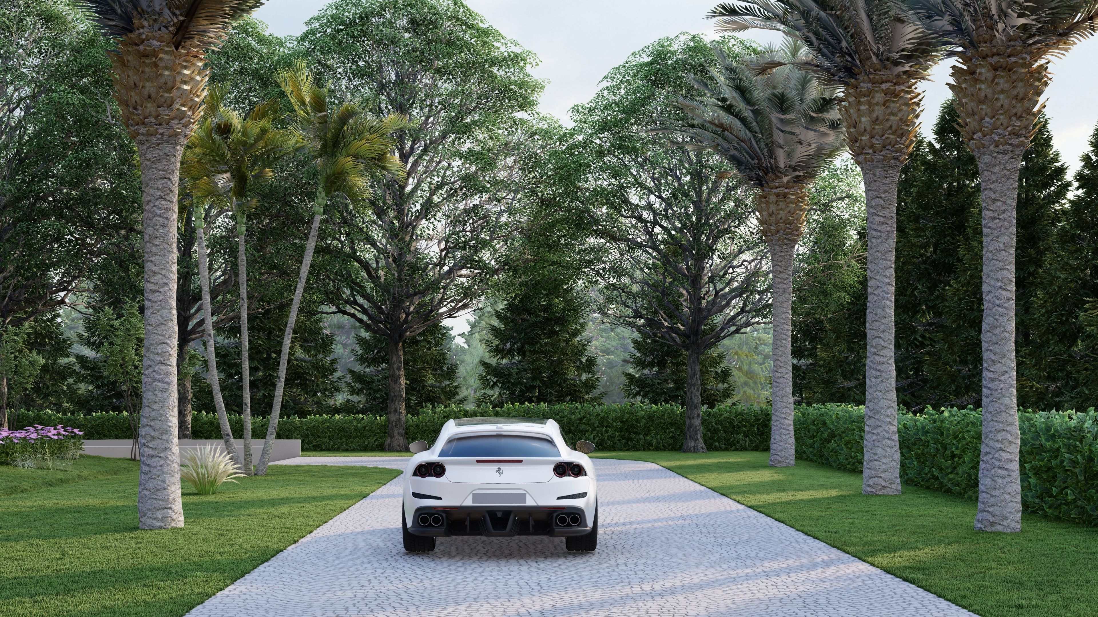 LUMION SCENE Villa Modern 21 3D model 3D model_4