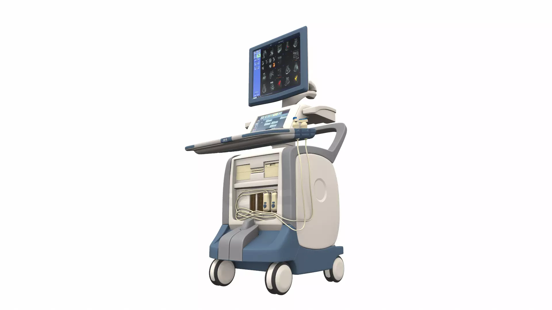 Ultrasound medical machine E9 3D model