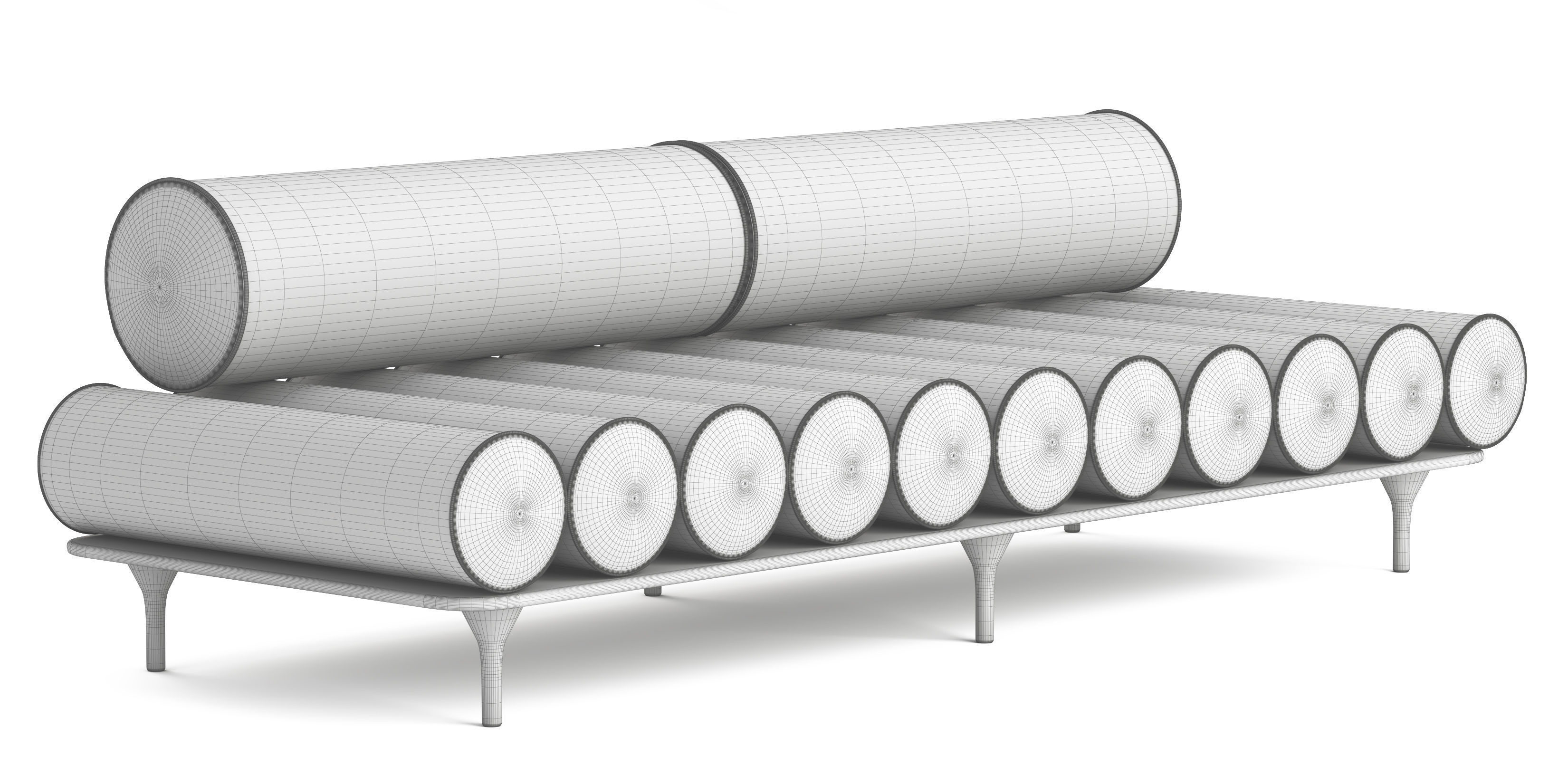 Daybed Tacchini 3D model_5
