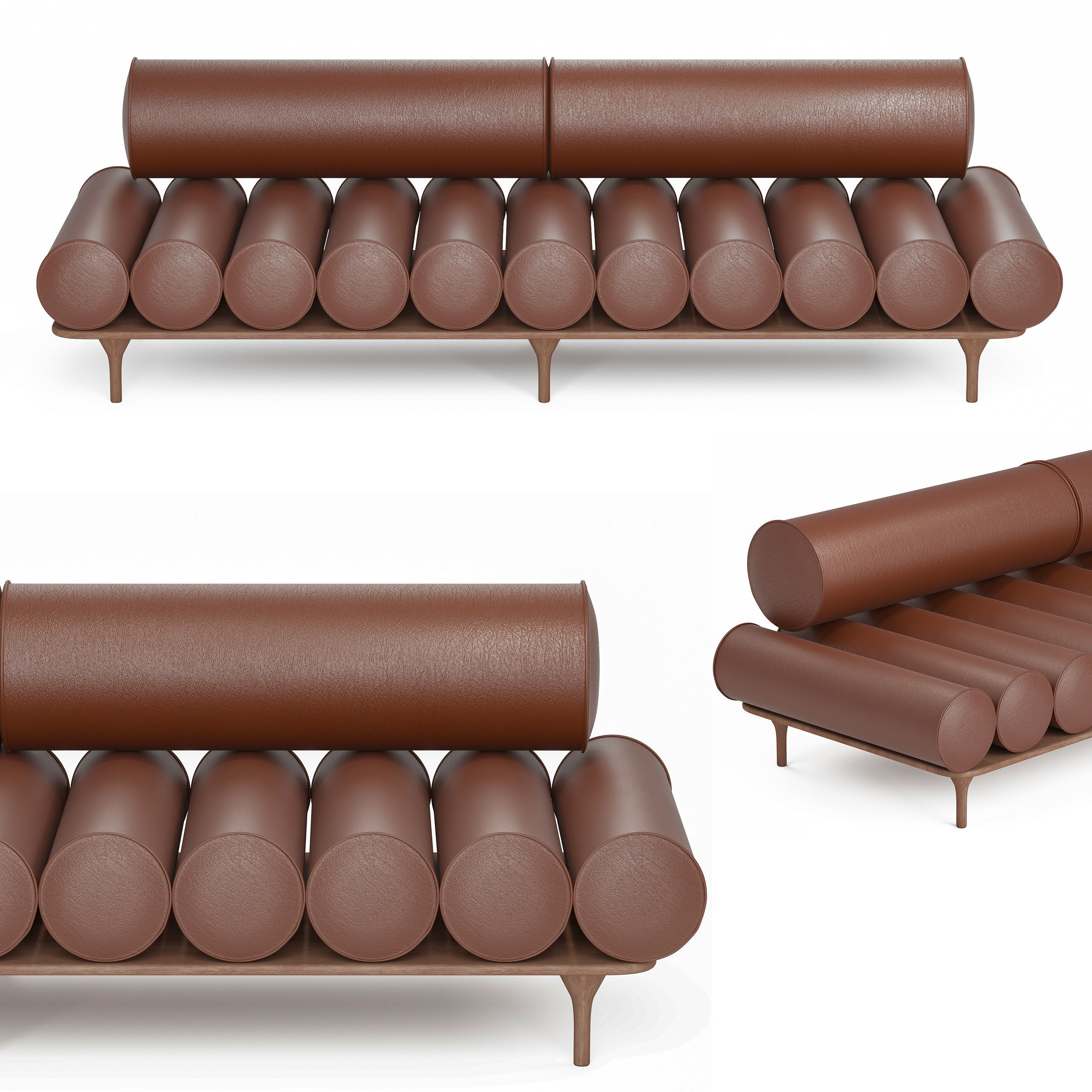 Daybed Tacchini 3D model_1