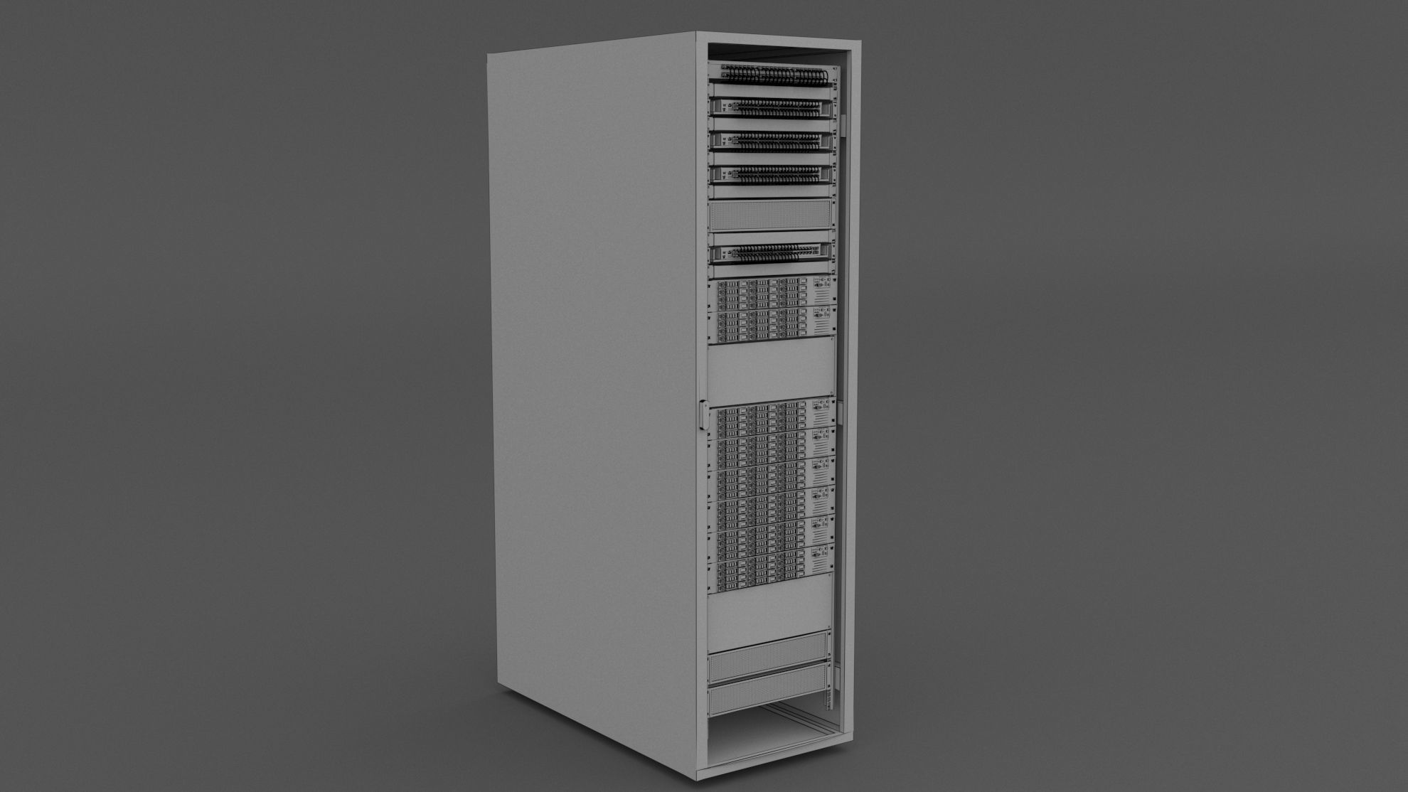 Server Rack 3D model_5