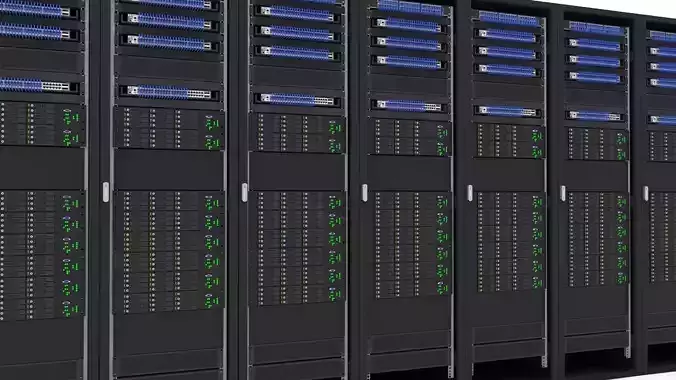 Server Rack 3D model
