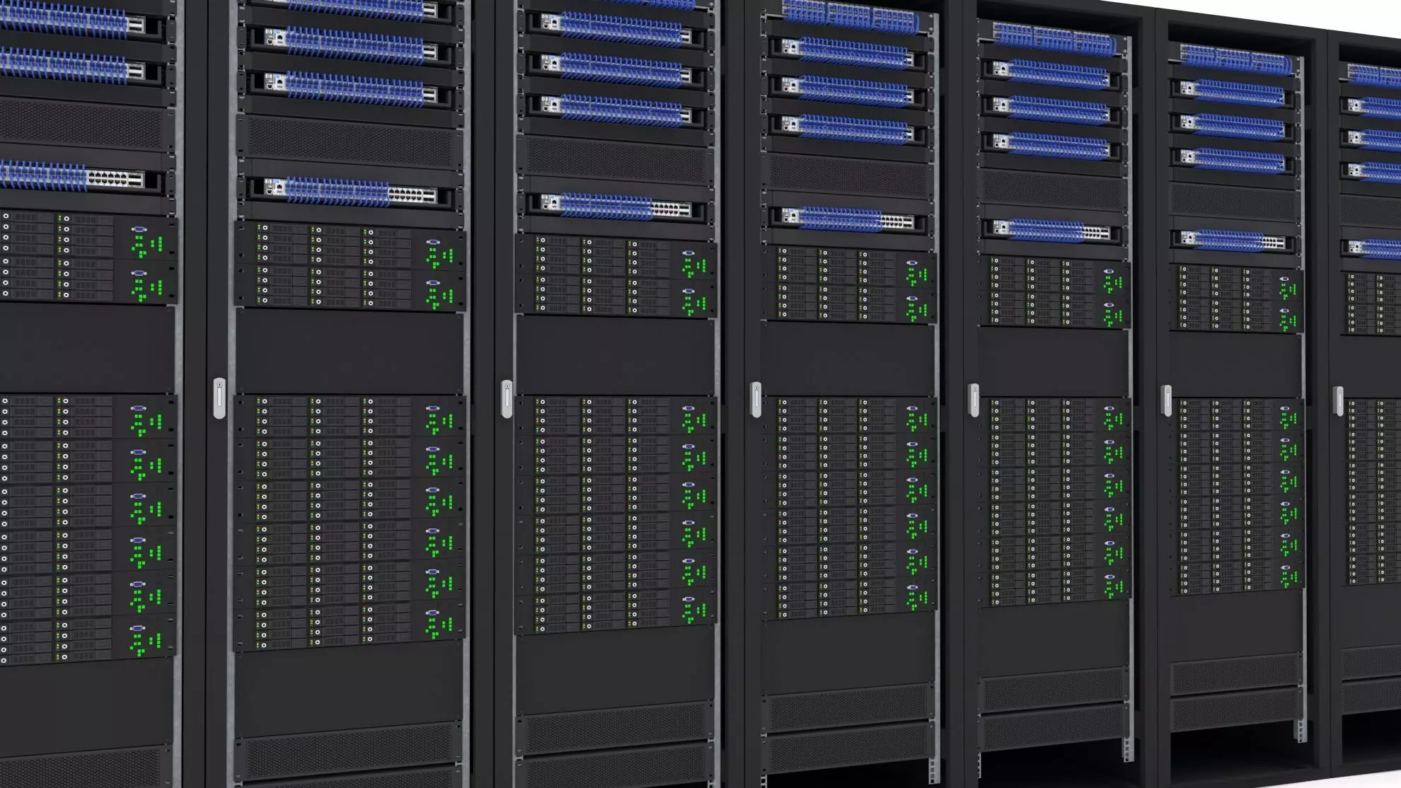Server Rack 3D model_0