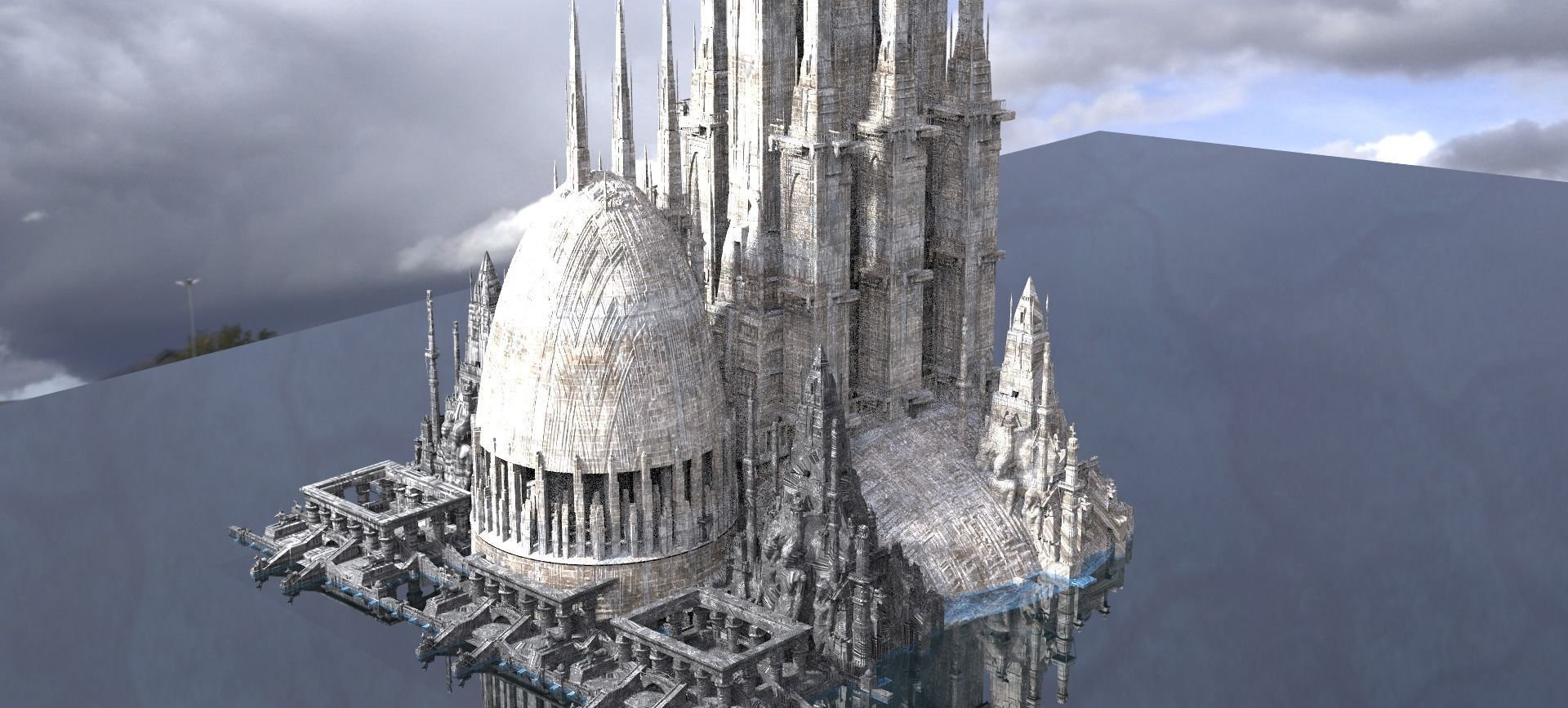 Ancient Alien Gods kit bash 4 3D model_1