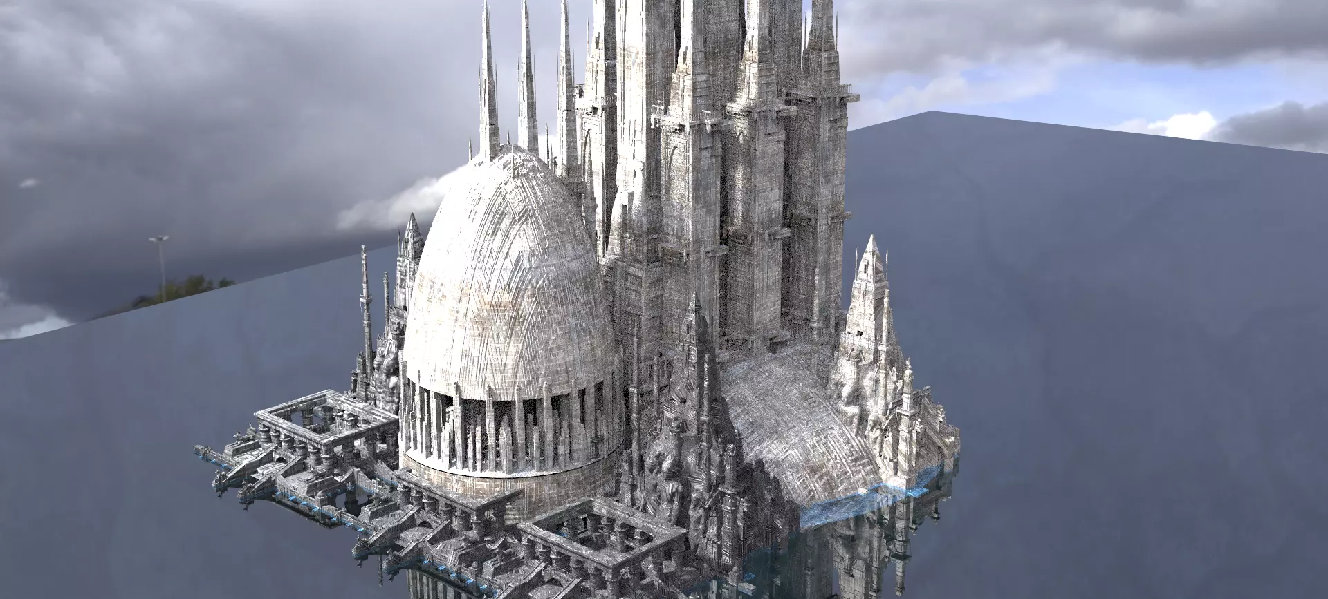 Ancient Alien Gods kit bash 4 3D model_0