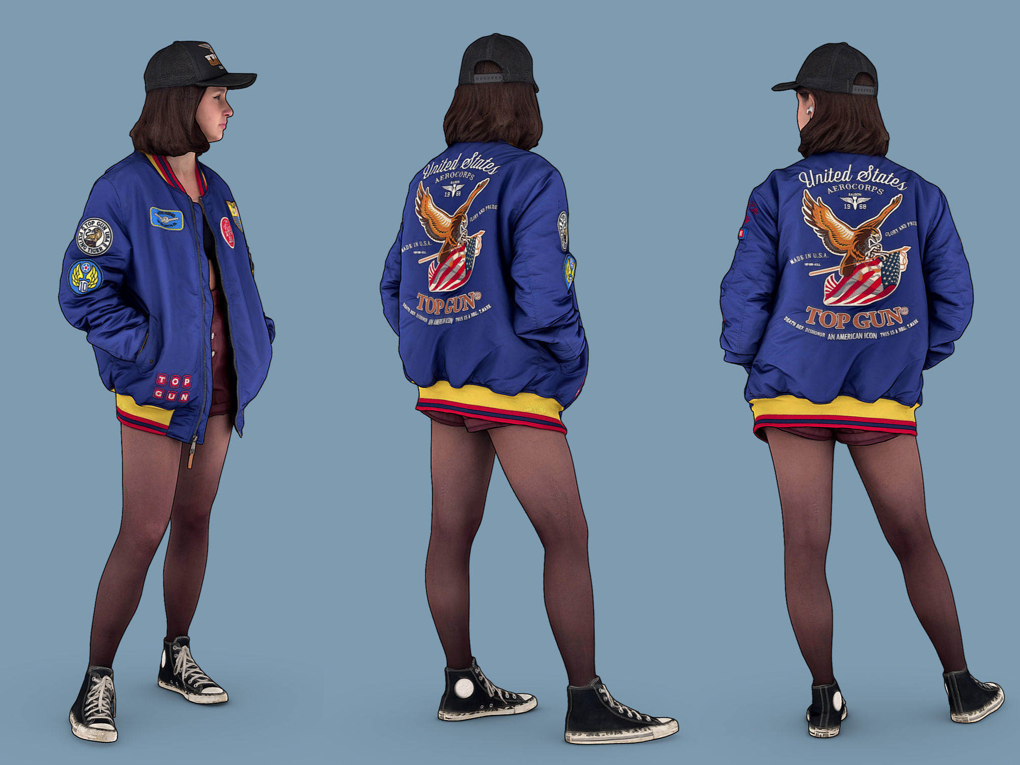 Cheeky Girl 3D model_4
