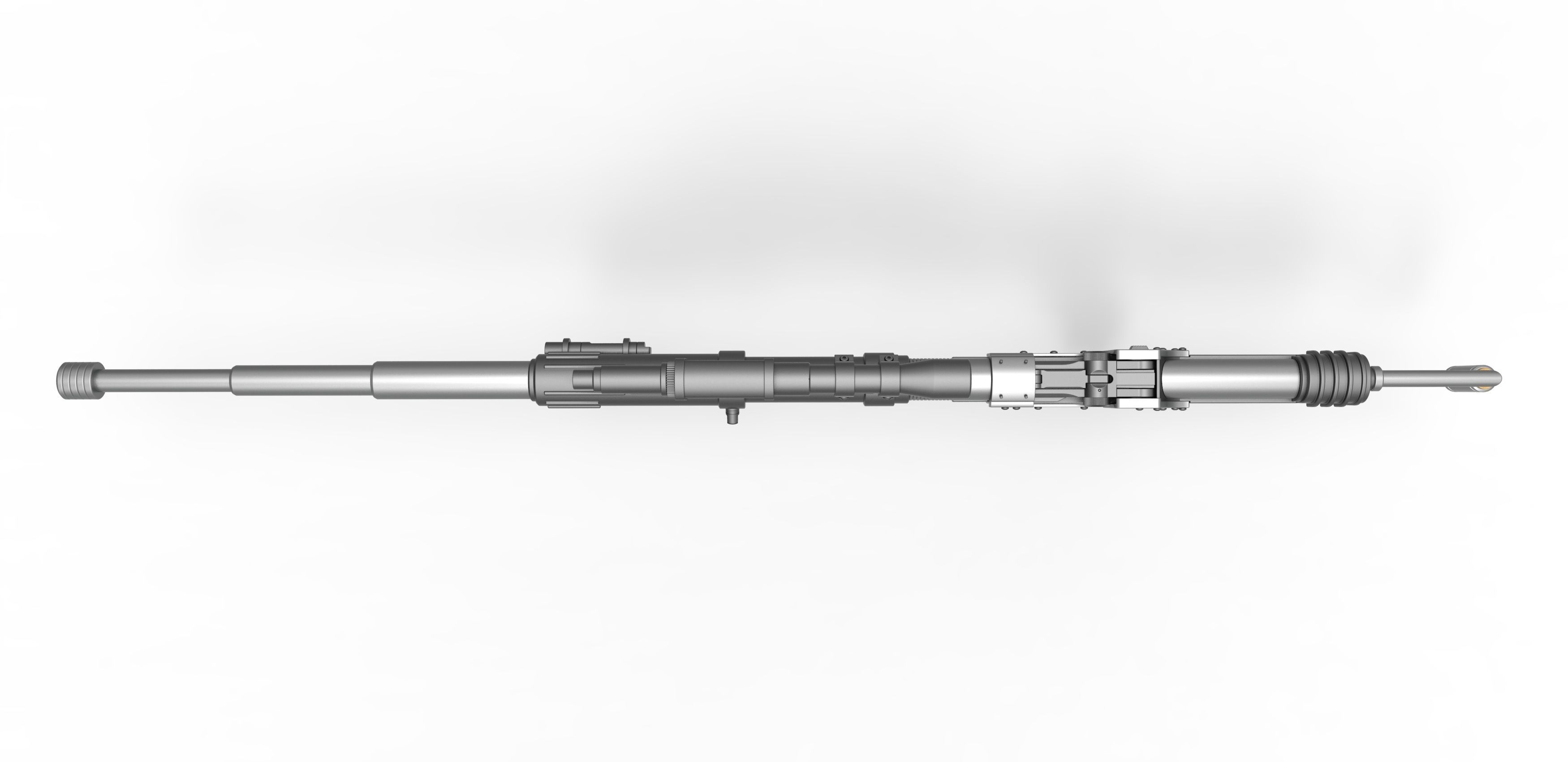 Blaster rifle A-180 from Star Wars 3D model_8