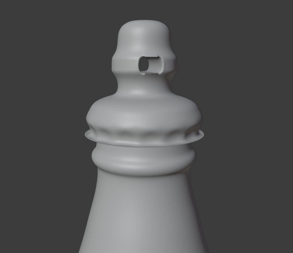 simple nuka cola keychain for 3d print Free 3D print model_2