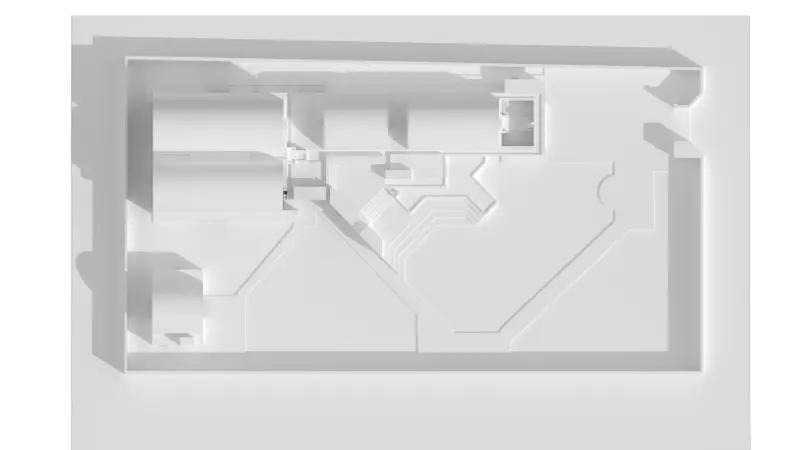 Doshi Sangath studio 3D model_0