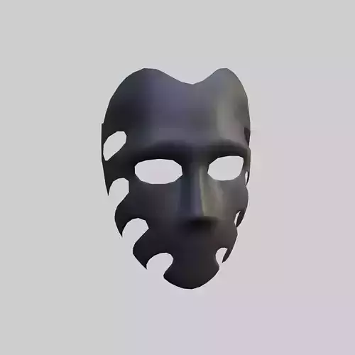 Mask Waiter NO 29 - Mascara - low poly