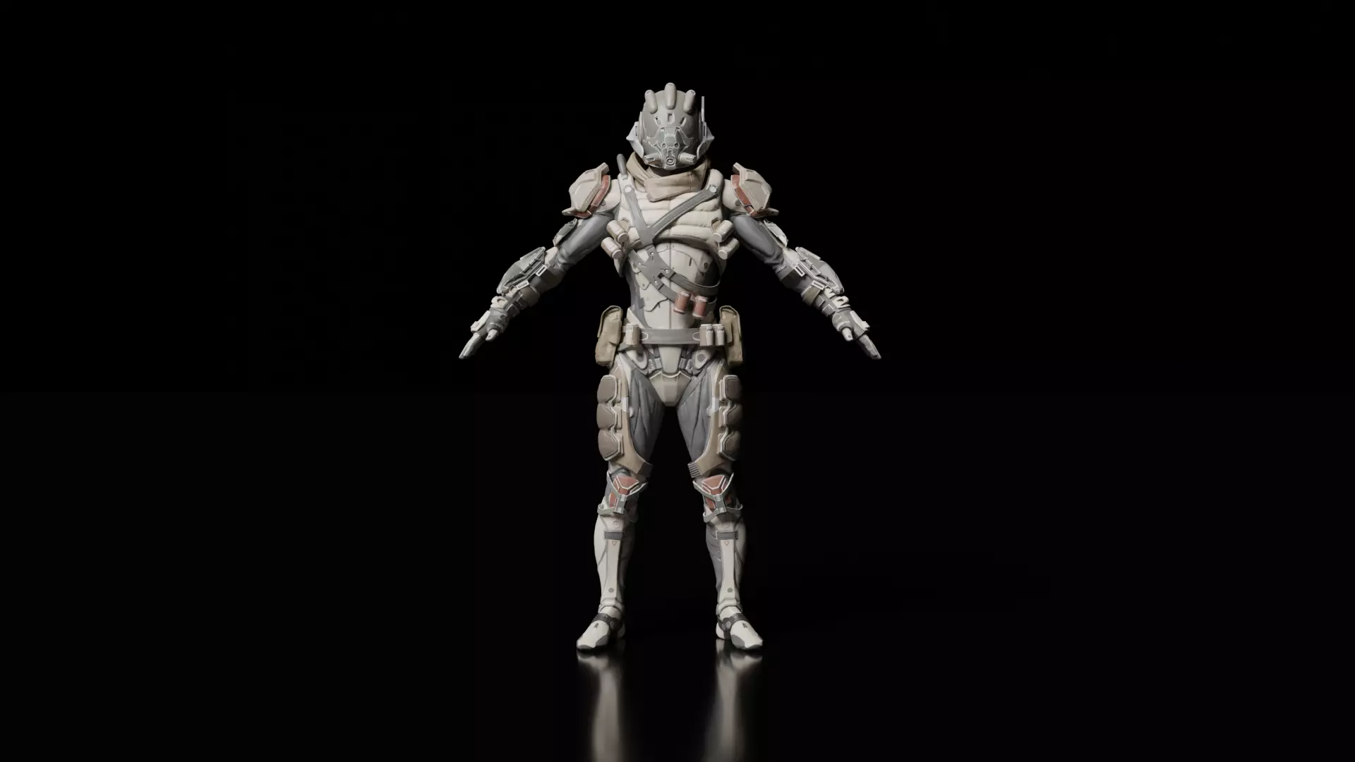 Excile Rider Low-poly 3D model