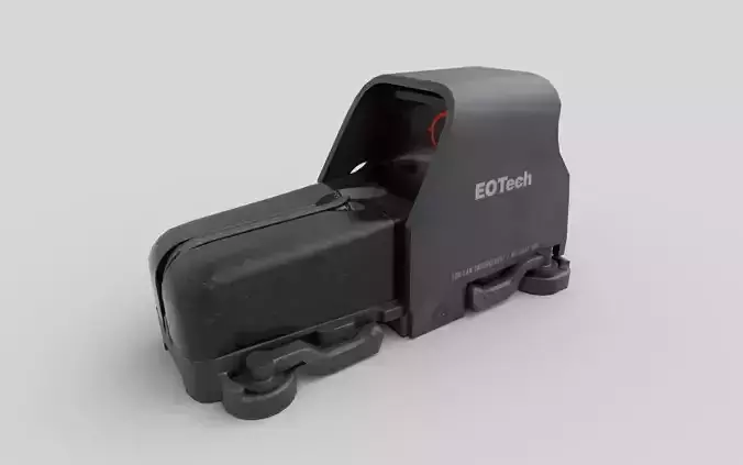 Eotech dot sight Low-poly 3D model