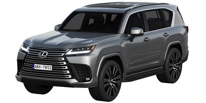 Lexus LX600 2022 3D model