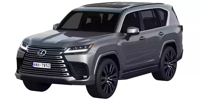 Lexus LX600 2022 3D model