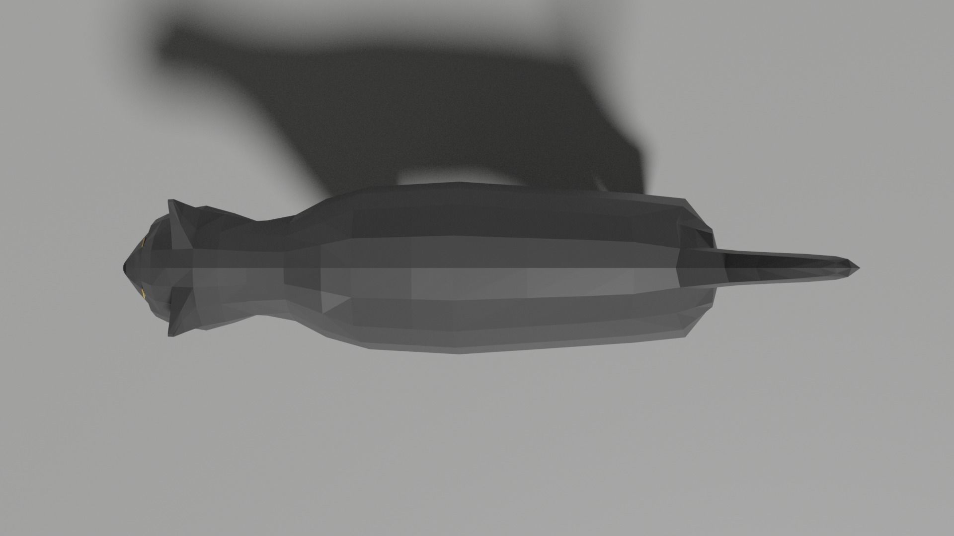 Low-poly Cat Low-poly 3D model_3