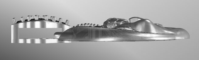 mother pendant 3D print model_31