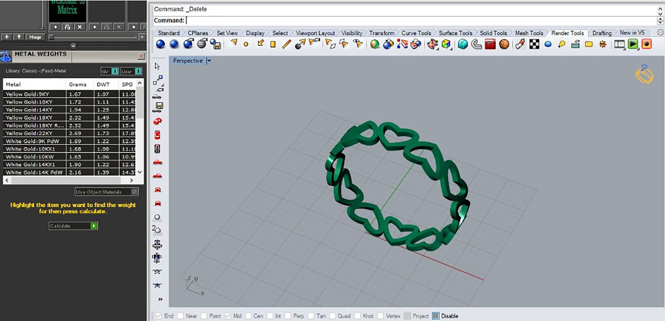 Ring R 04 3D print model_5