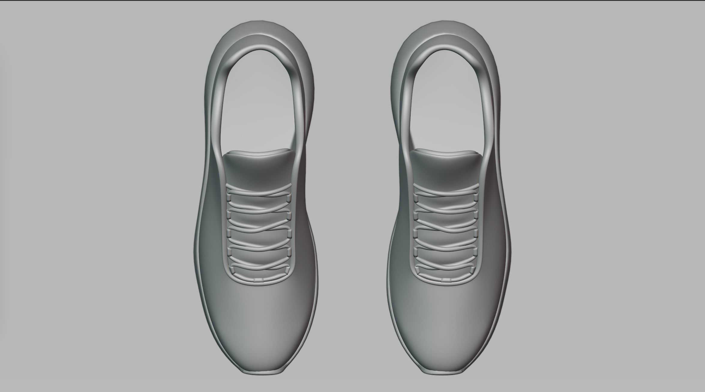 Shoes 2 sneaker 3D model_4