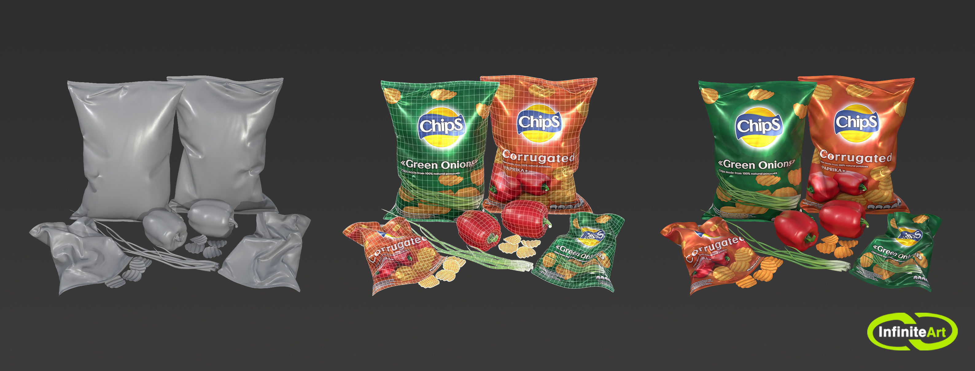 Packaging of chips 3D model_6