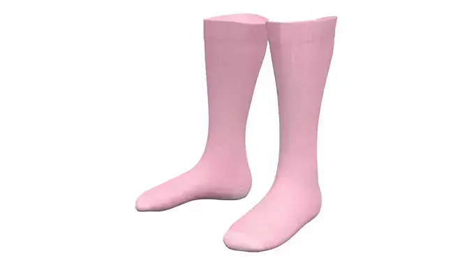 Flat Mid Calf Socks