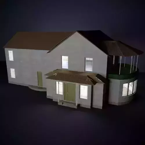  Wooden country villa