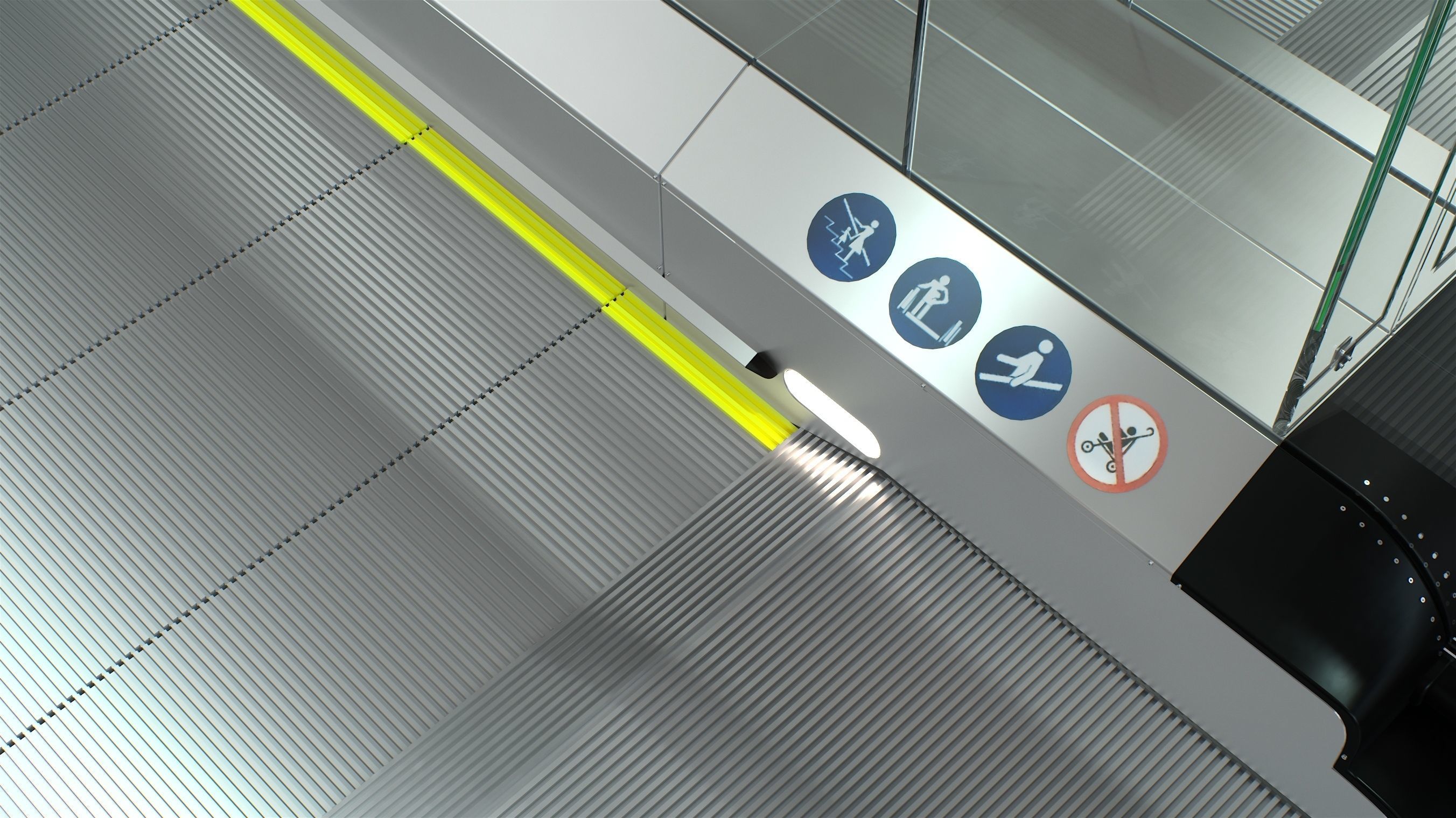 Horizontal Autowalk LMSRP-1400 3D model_14