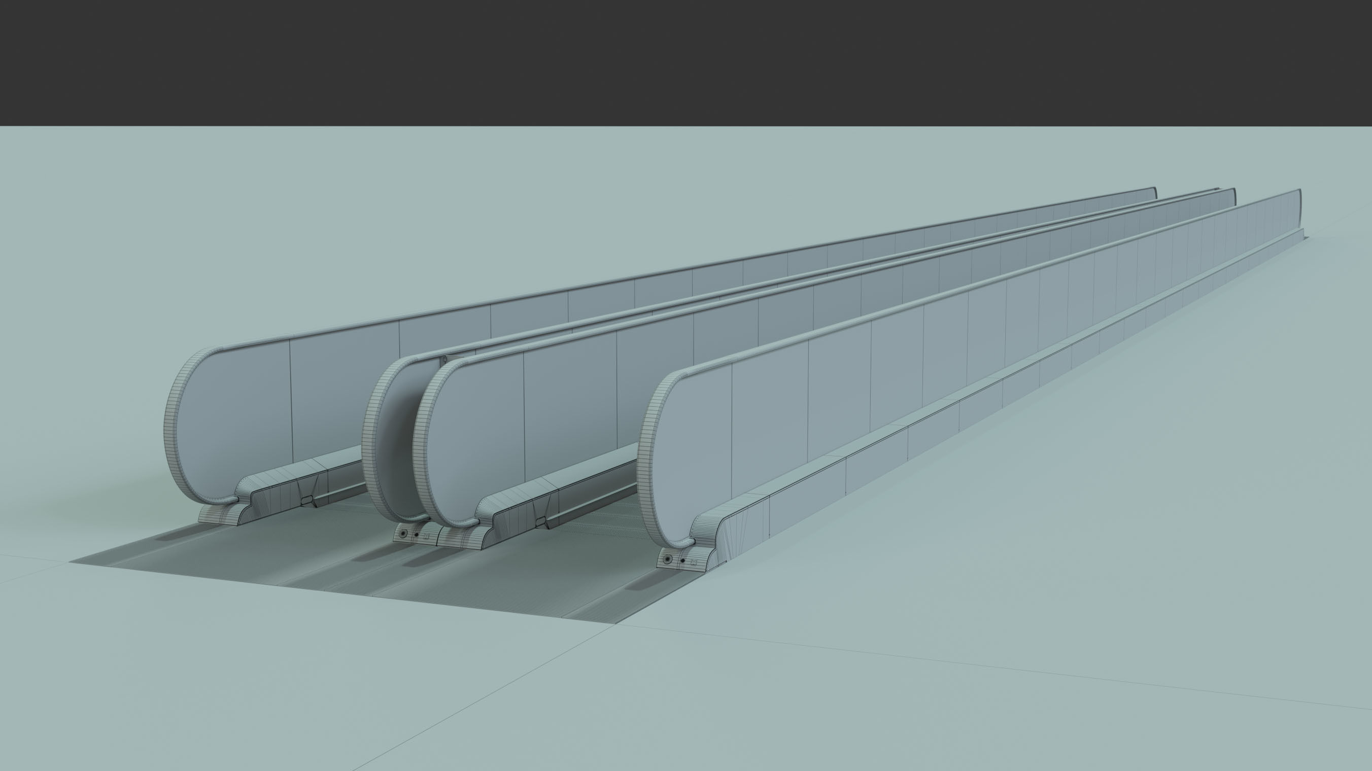 Horizontal Autowalk LMSRP-1400 3D model_1