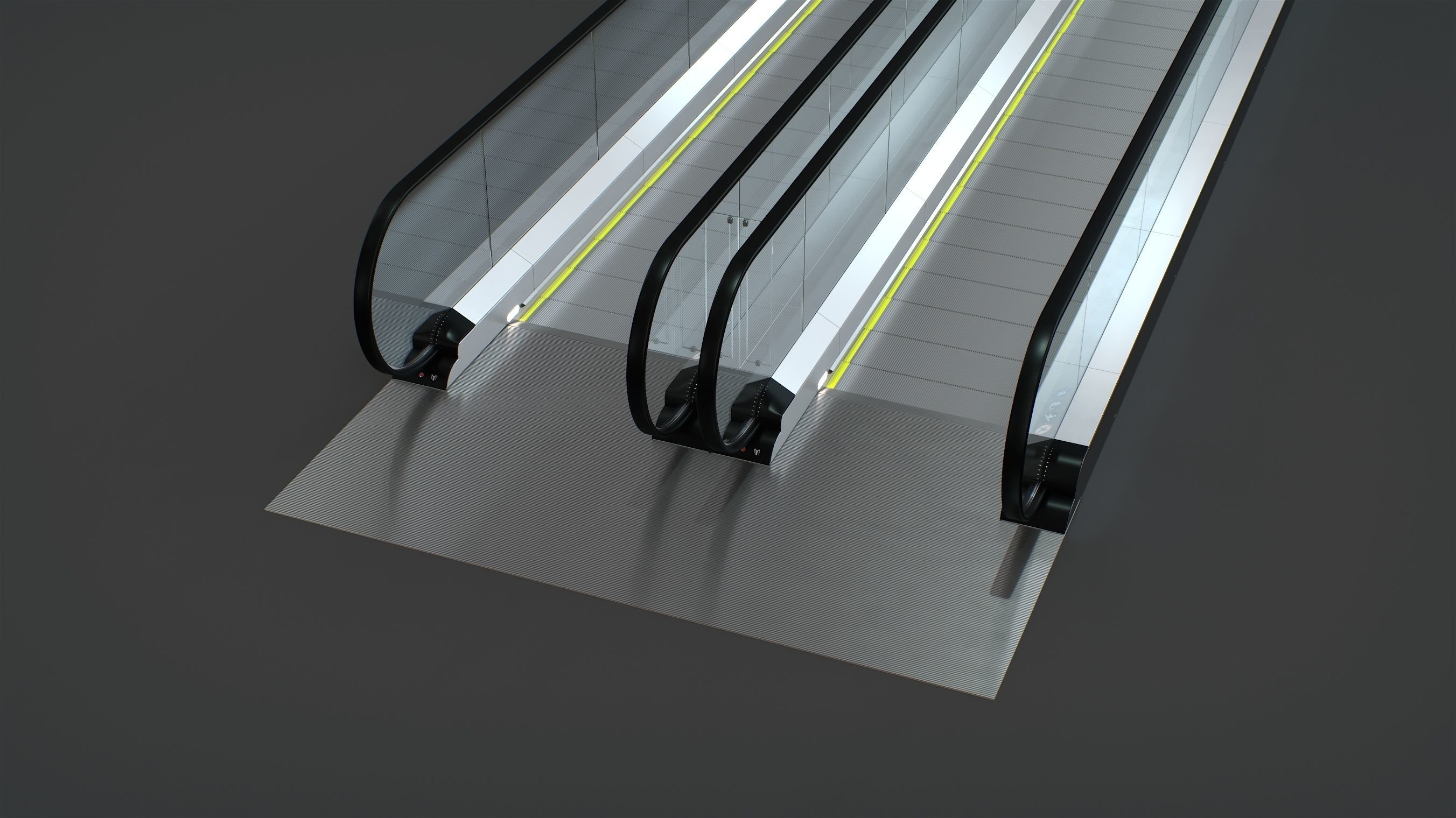 Horizontal Autowalk LMSRP-1400 3D model_4