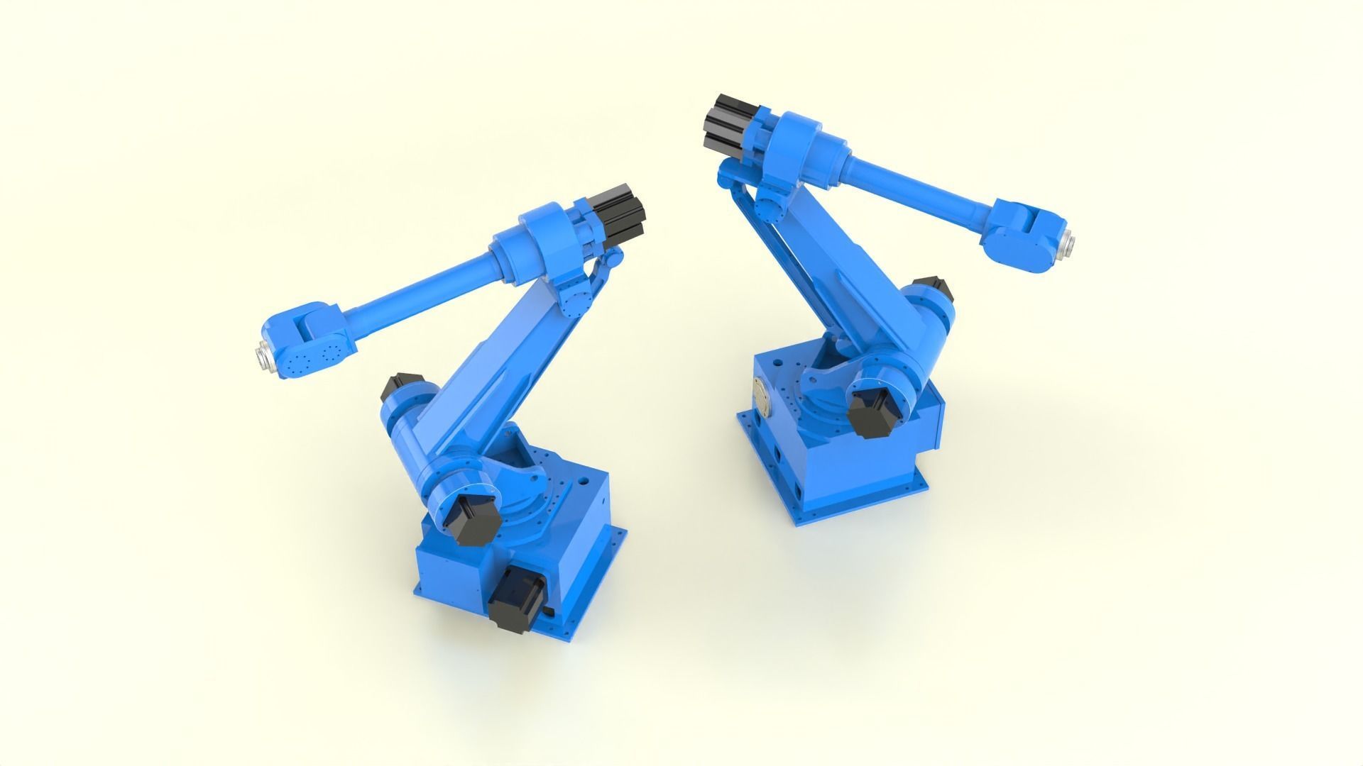 Robotic arm model Including 3D and 2D drawings 3D model_2