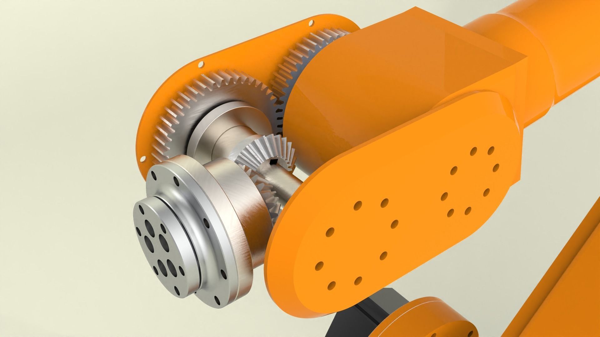 Robotic arm model Including 3D and 2D drawings 3D model_11