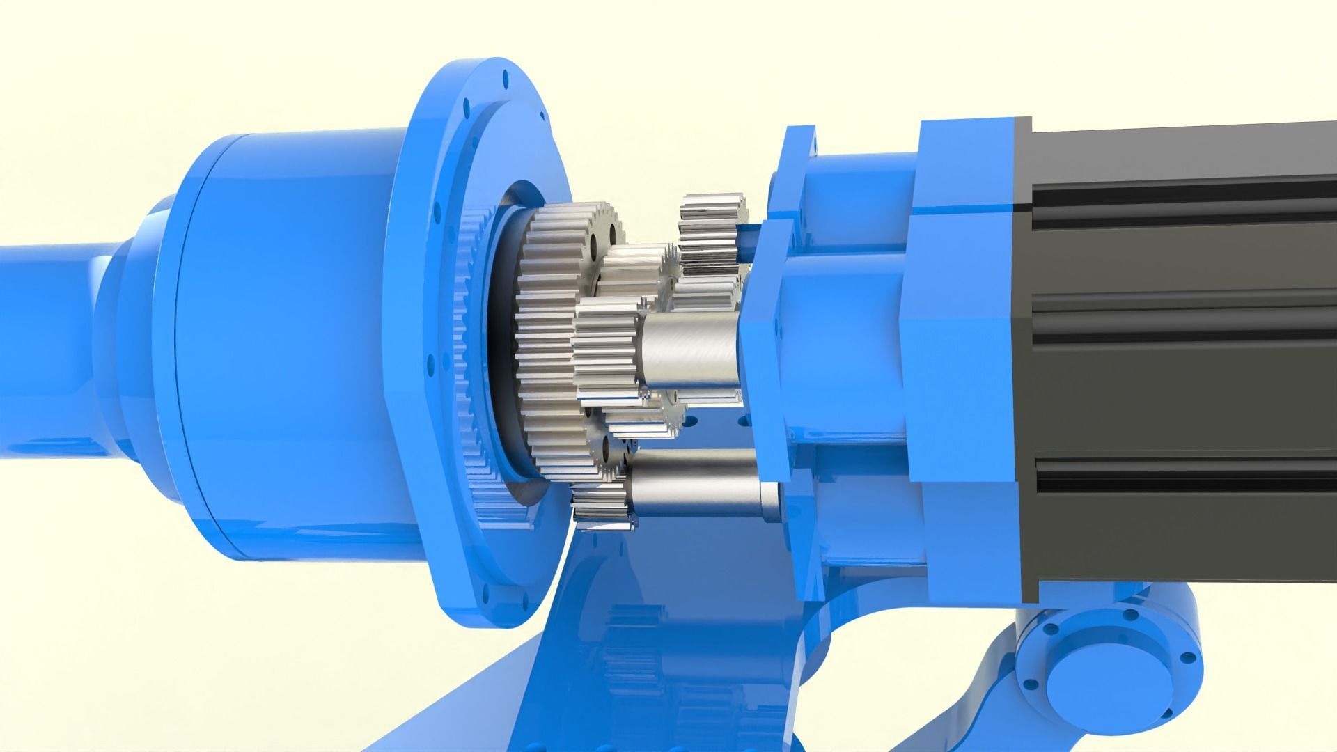 Robotic arm model Including 3D and 2D drawings 3D model_3