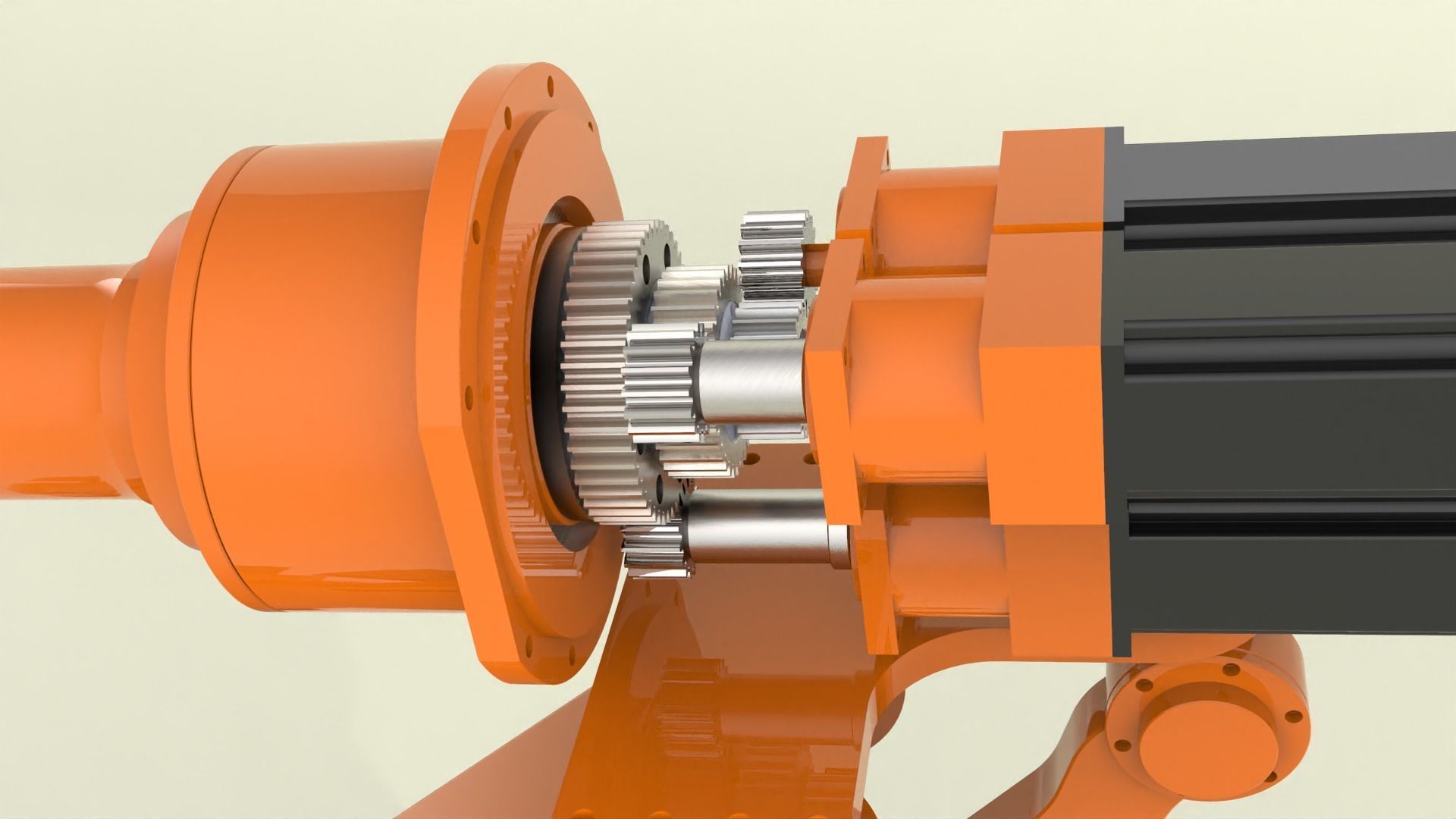 Robotic arm model Including 3D and 2D drawings 3D model_10