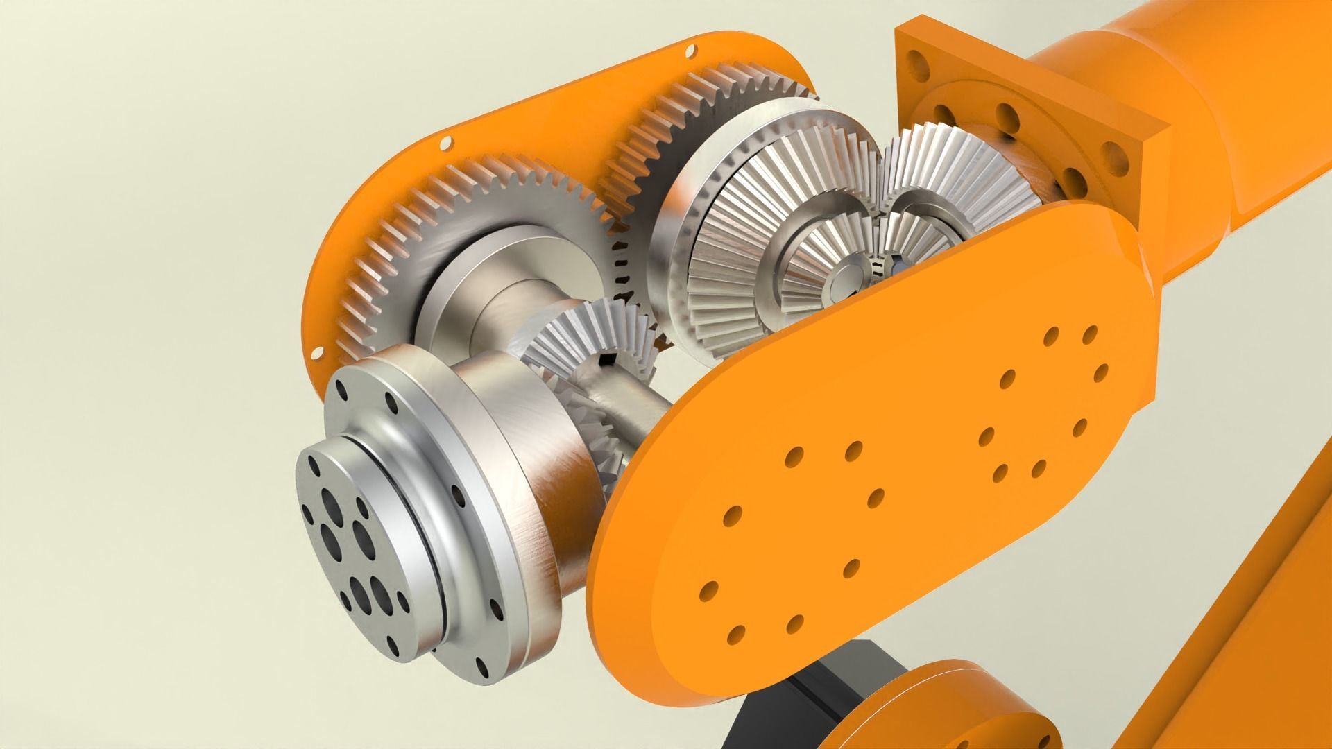 Robotic arm model Including 3D and 2D drawings 3D model_13