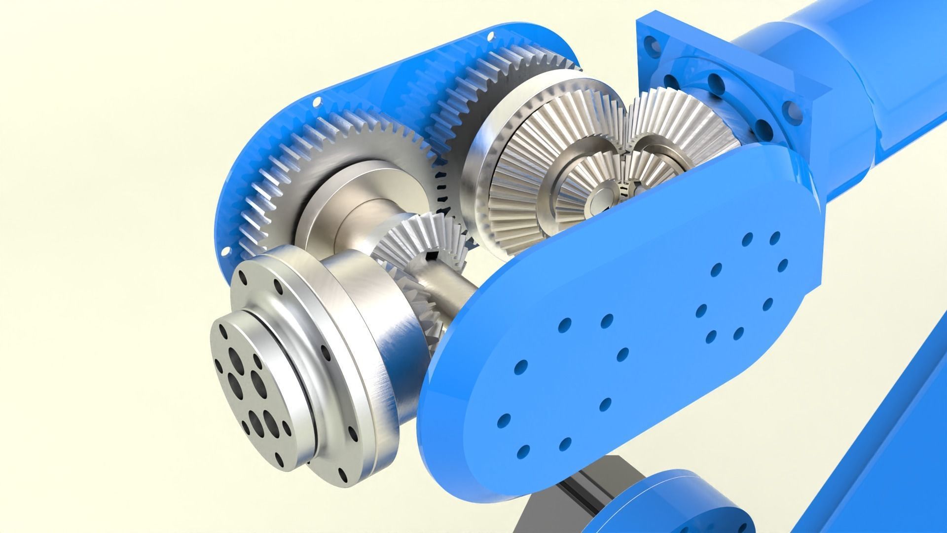 Robotic arm model Including 3D and 2D drawings 3D model_4