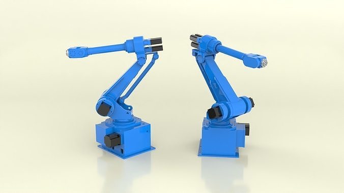 Robotic arm model Including 3D and 2D drawings 3D model