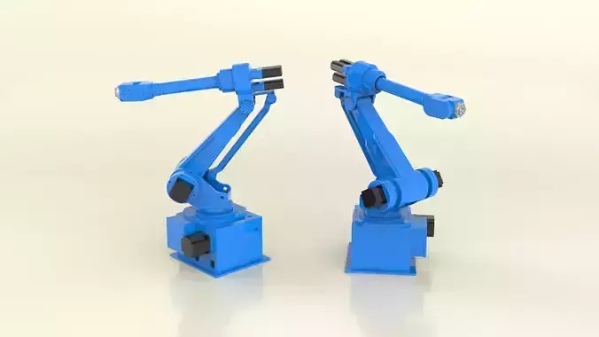 Robotic arm model Including 3D and 2D drawings 3D model