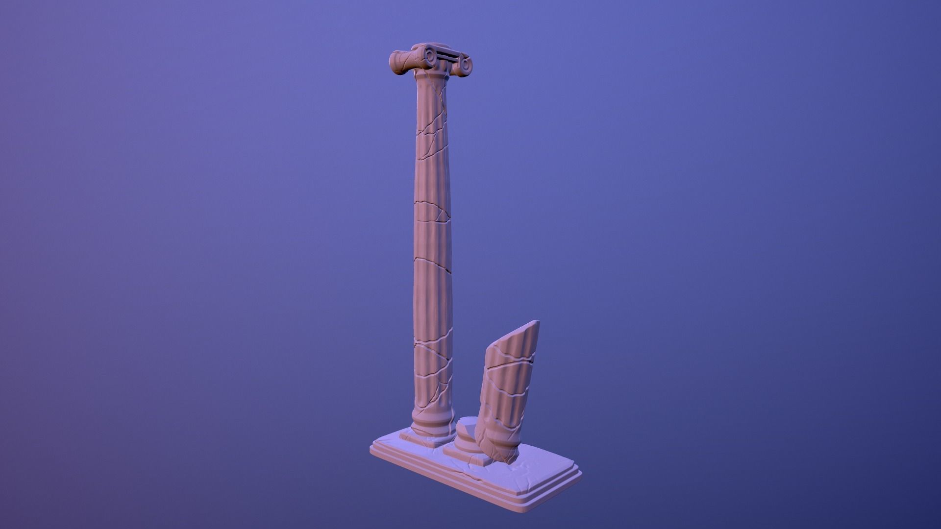 Stand for pen 3D print model_4