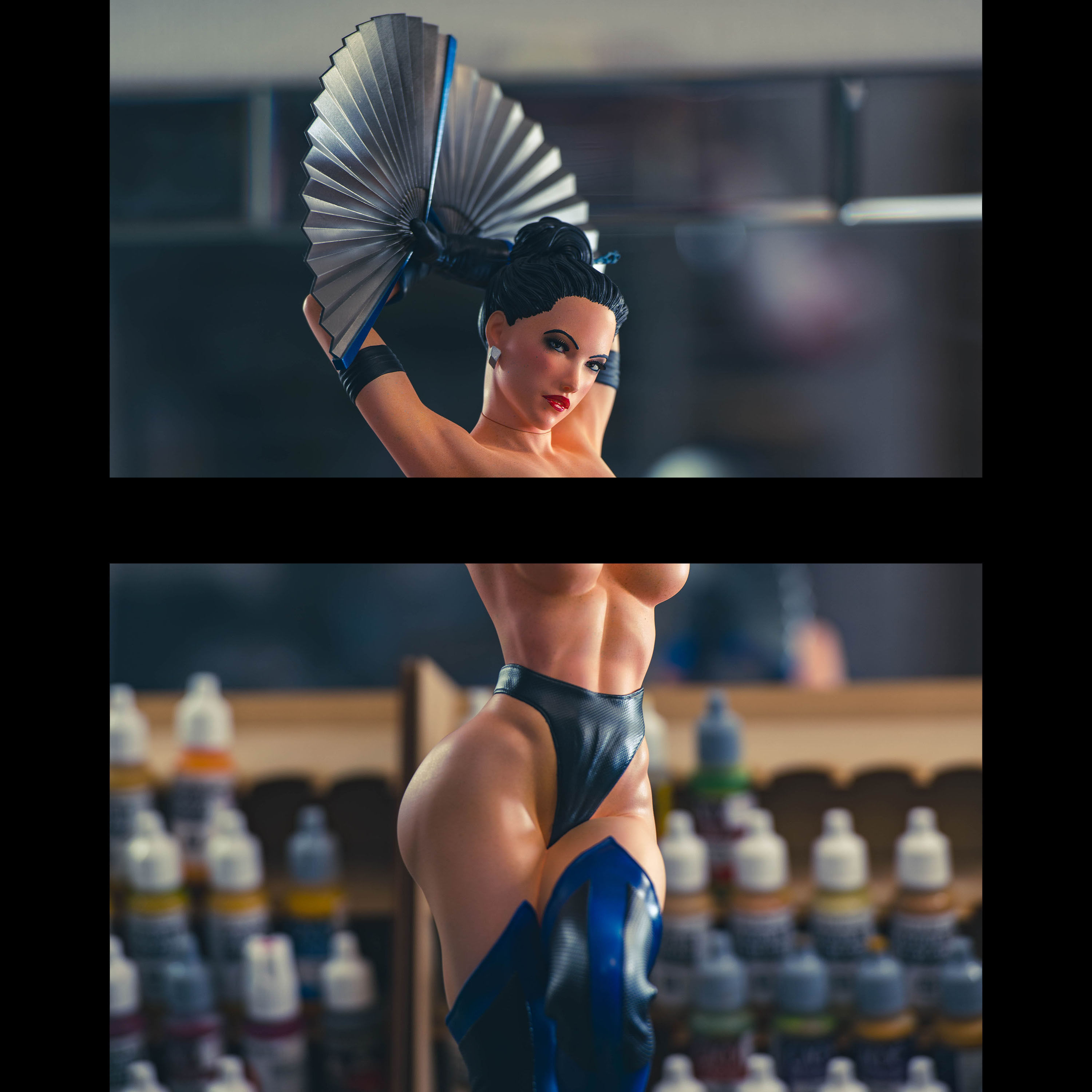 Kitana UMK3 3D print model_8