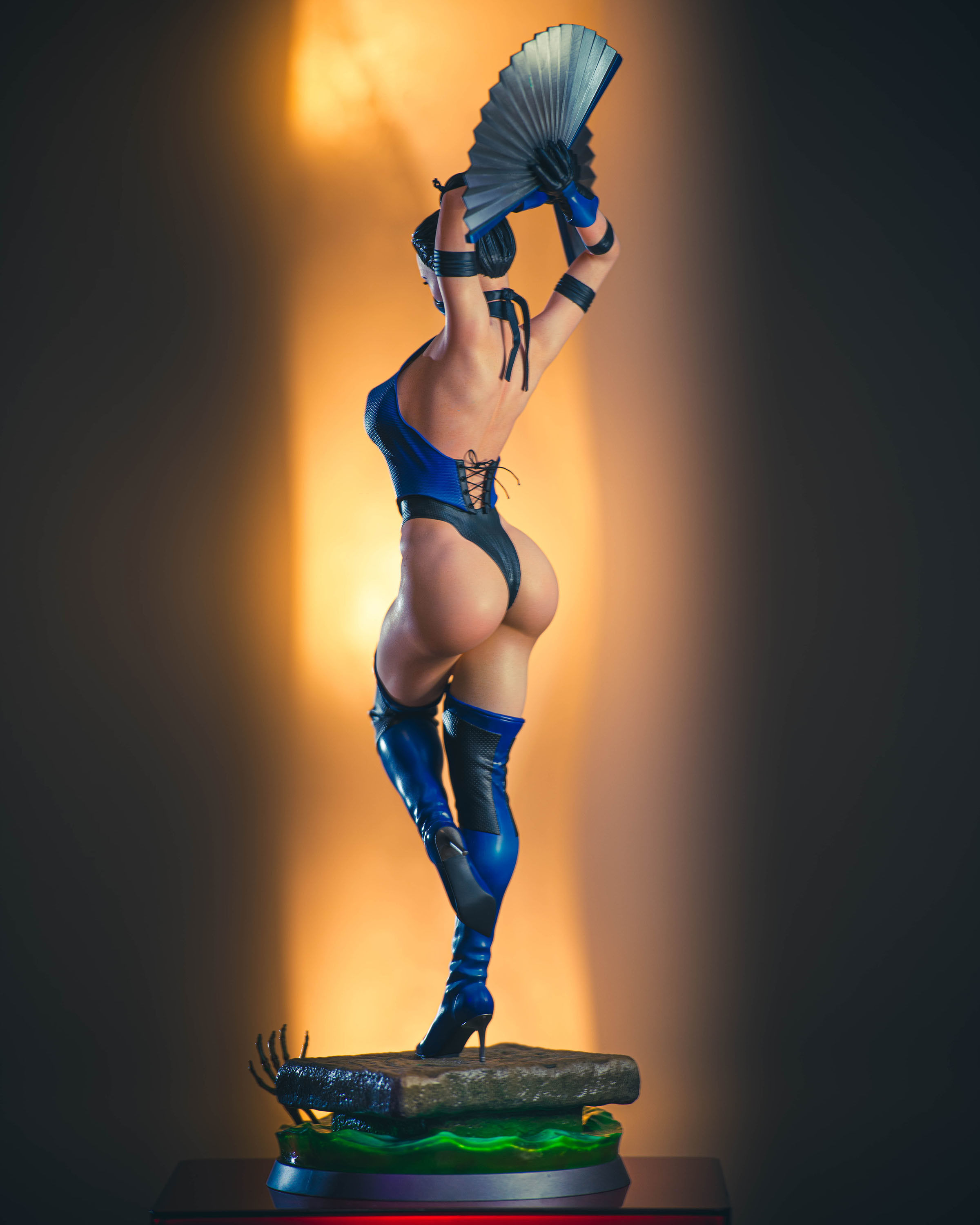 Kitana UMK3 3D print model_2