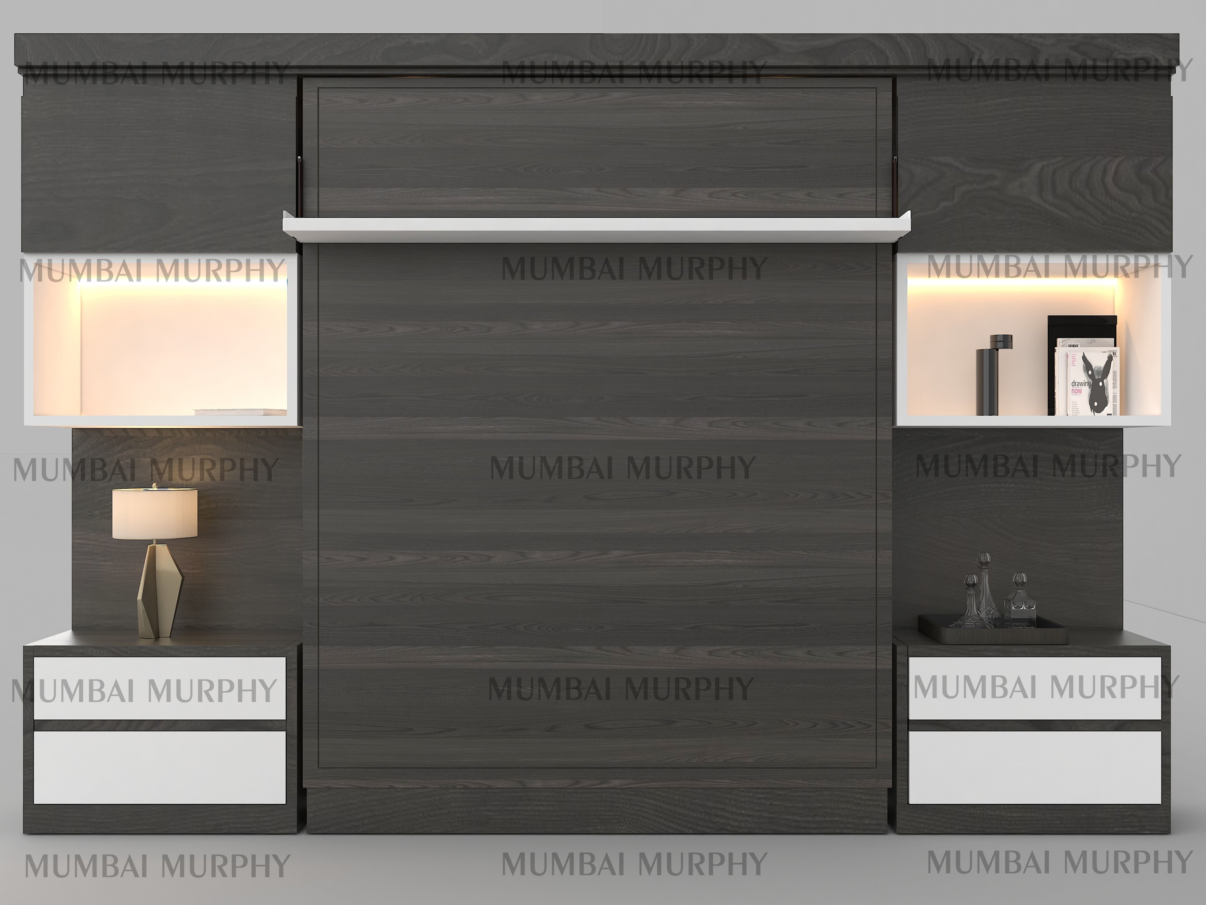 murphy bed 3D model_8