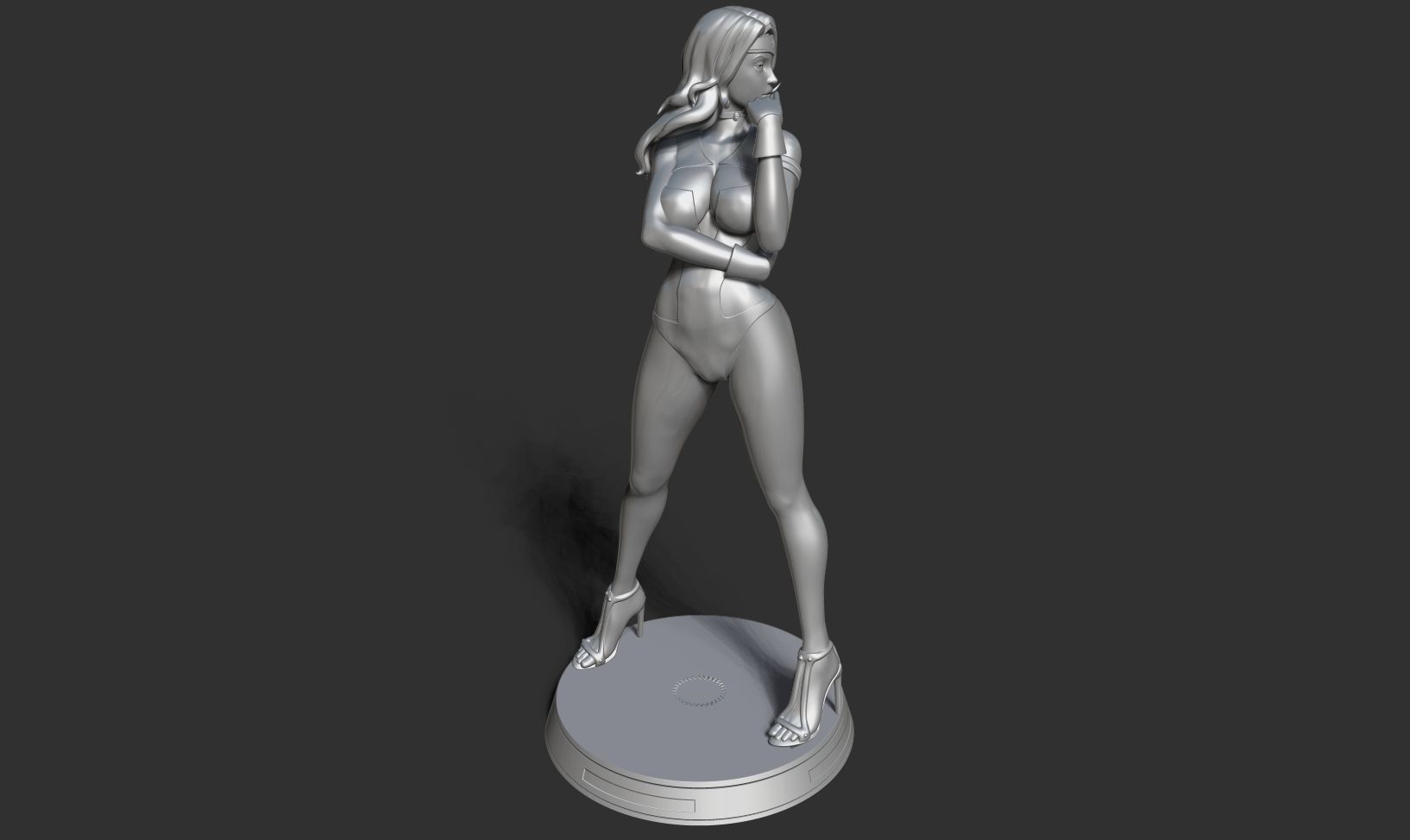 Wonder Woman Fanart 3D print model_16