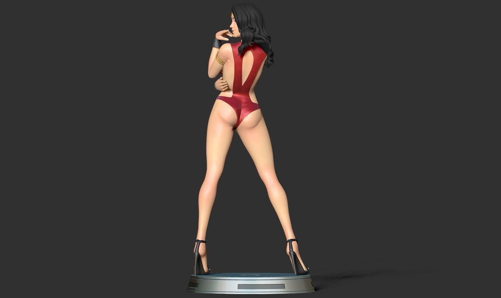 Wonder Woman Fanart 3D print model_11