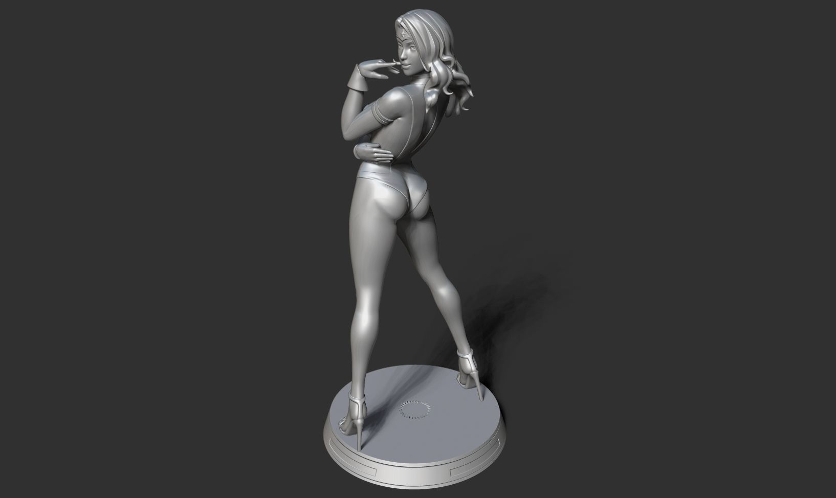 Wonder Woman Fanart 3D print model_14