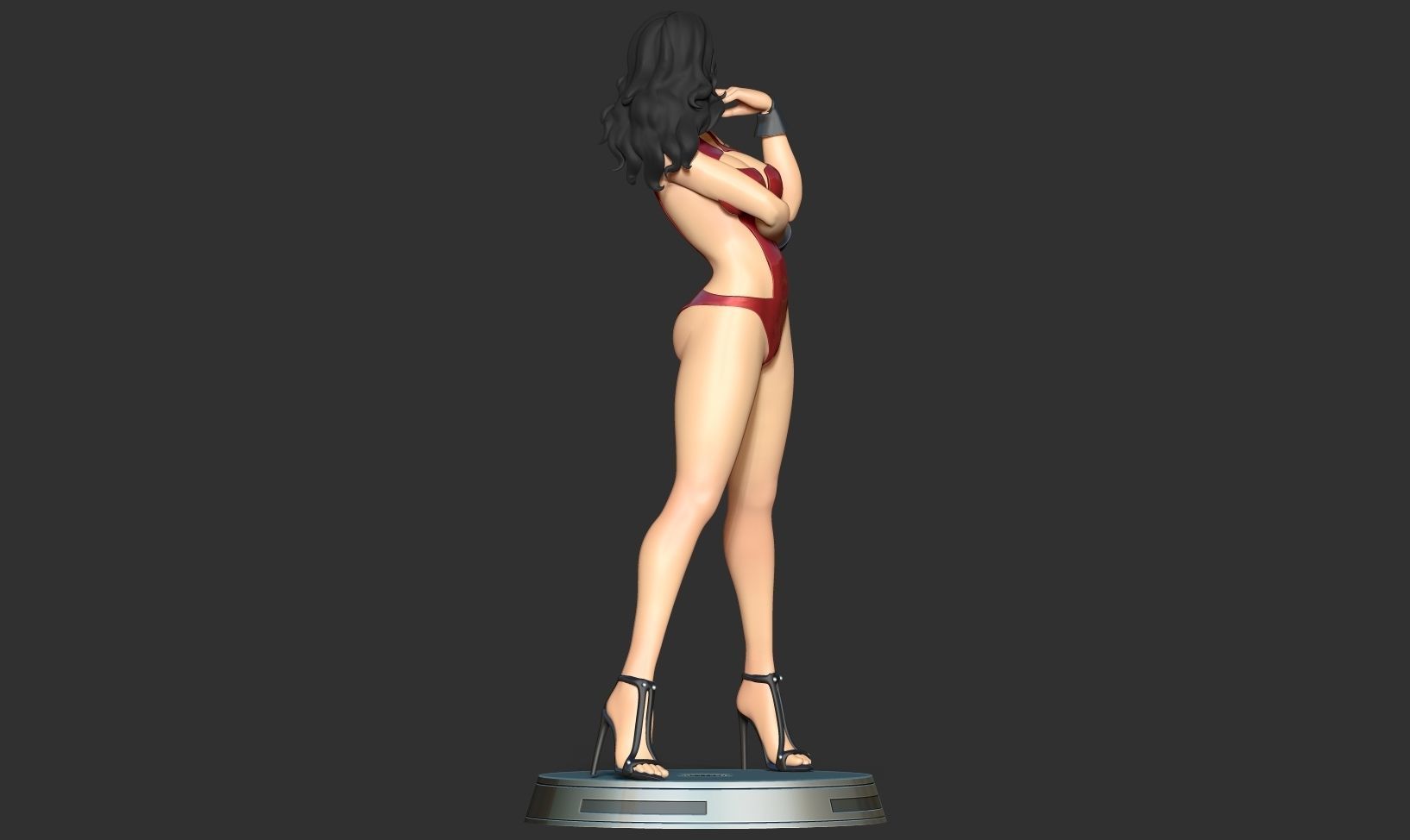 Wonder Woman Fanart 3D print model_17