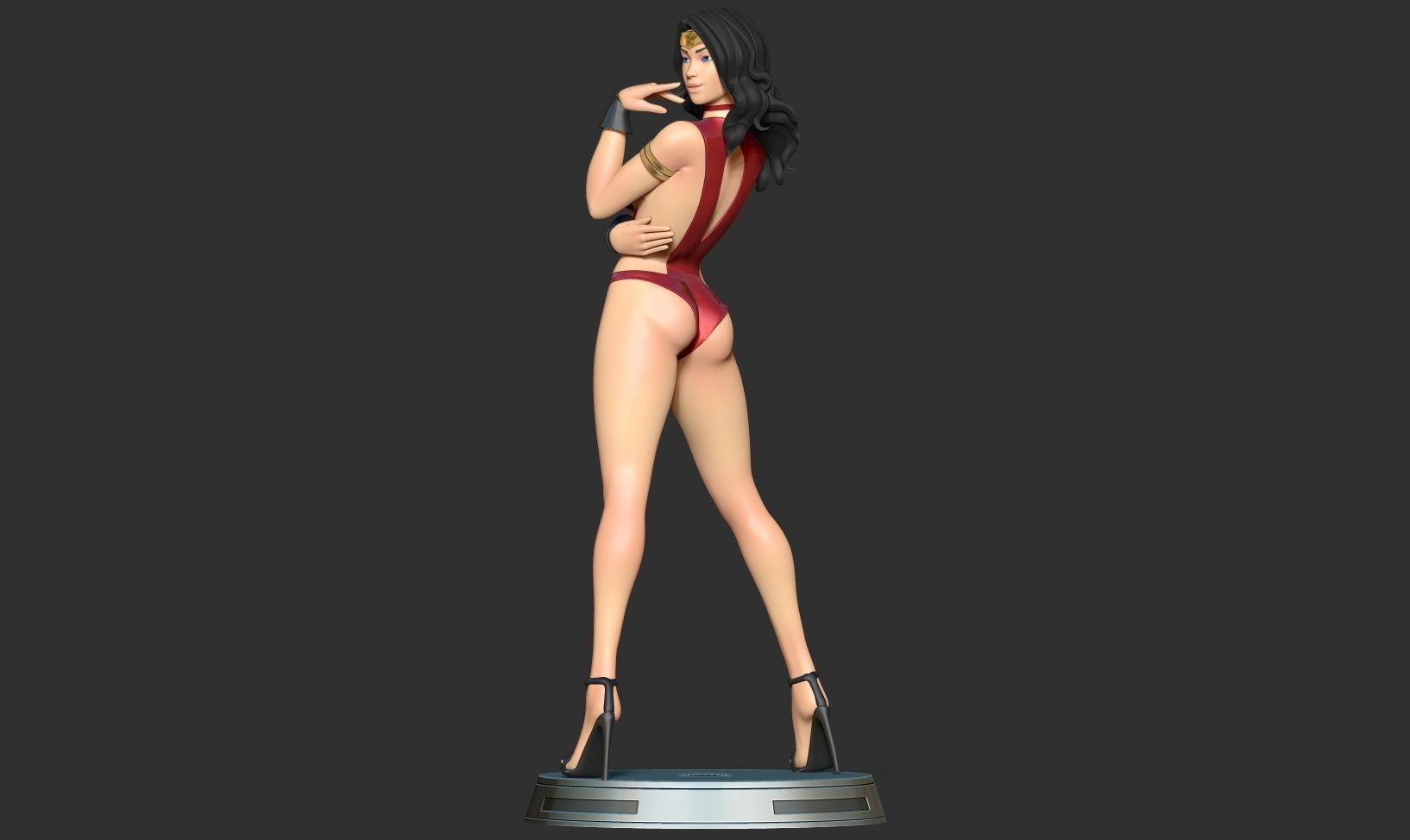 Wonder Woman Fanart 3D print model_7