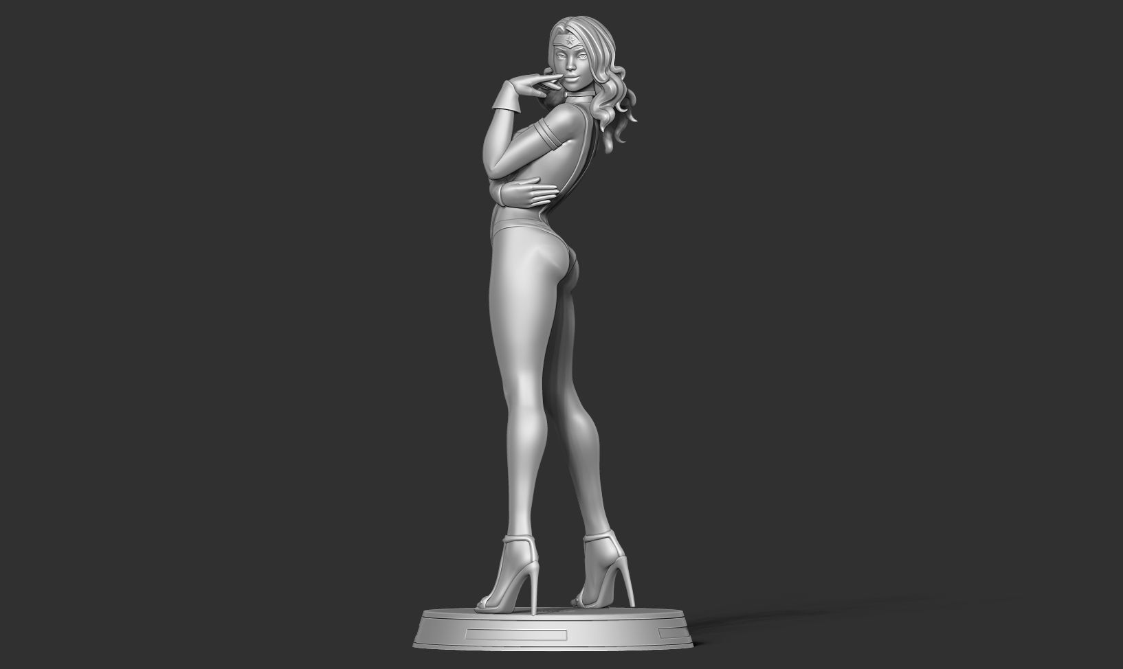 Wonder Woman Fanart 3D print model_12